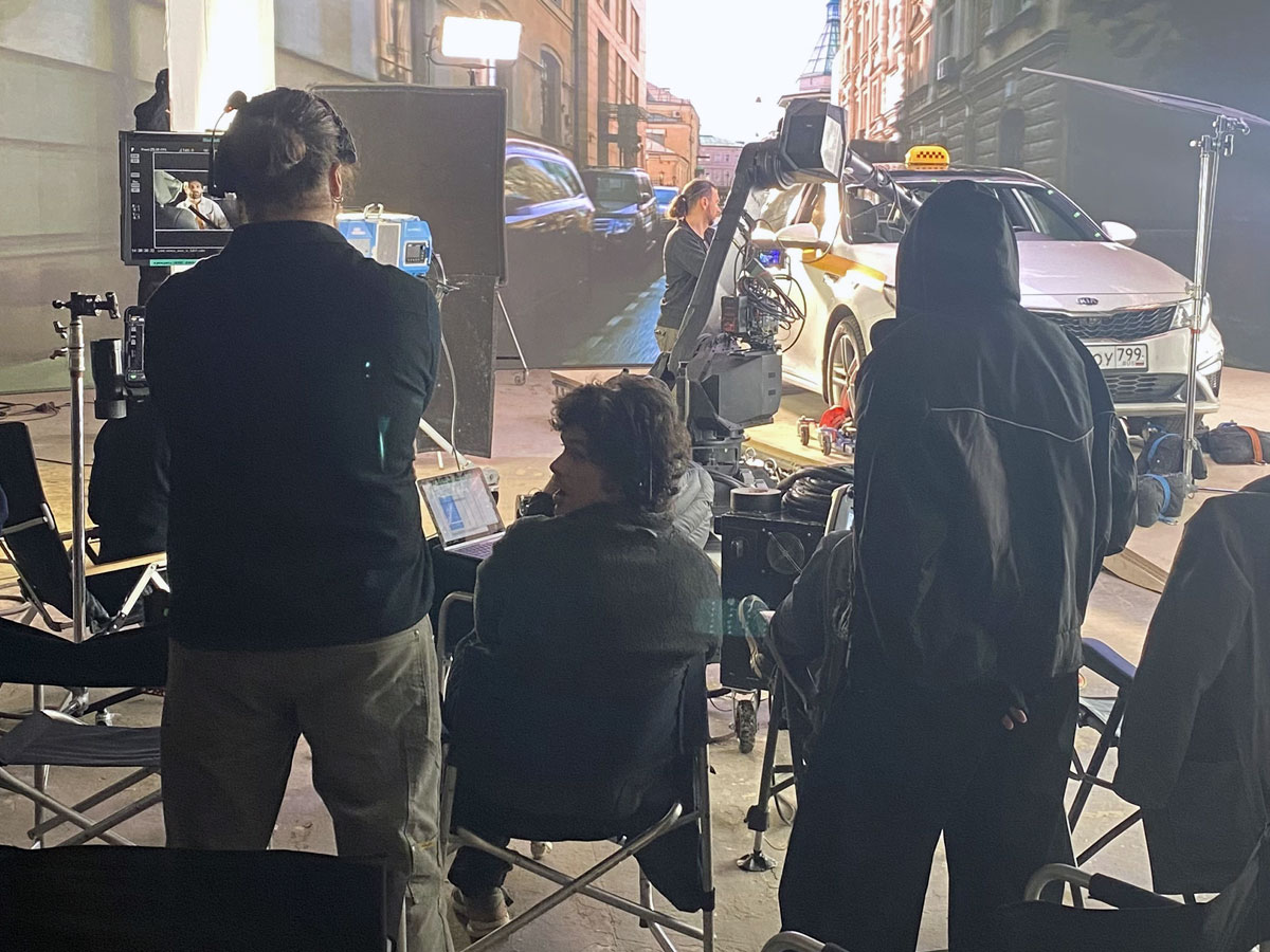 Съемки кино